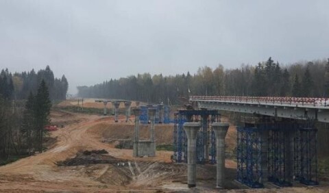 Строительство Северного обхода в Калуге идет с опережением графика